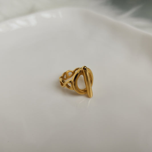 ANILLO EQUILIBRIO ORO