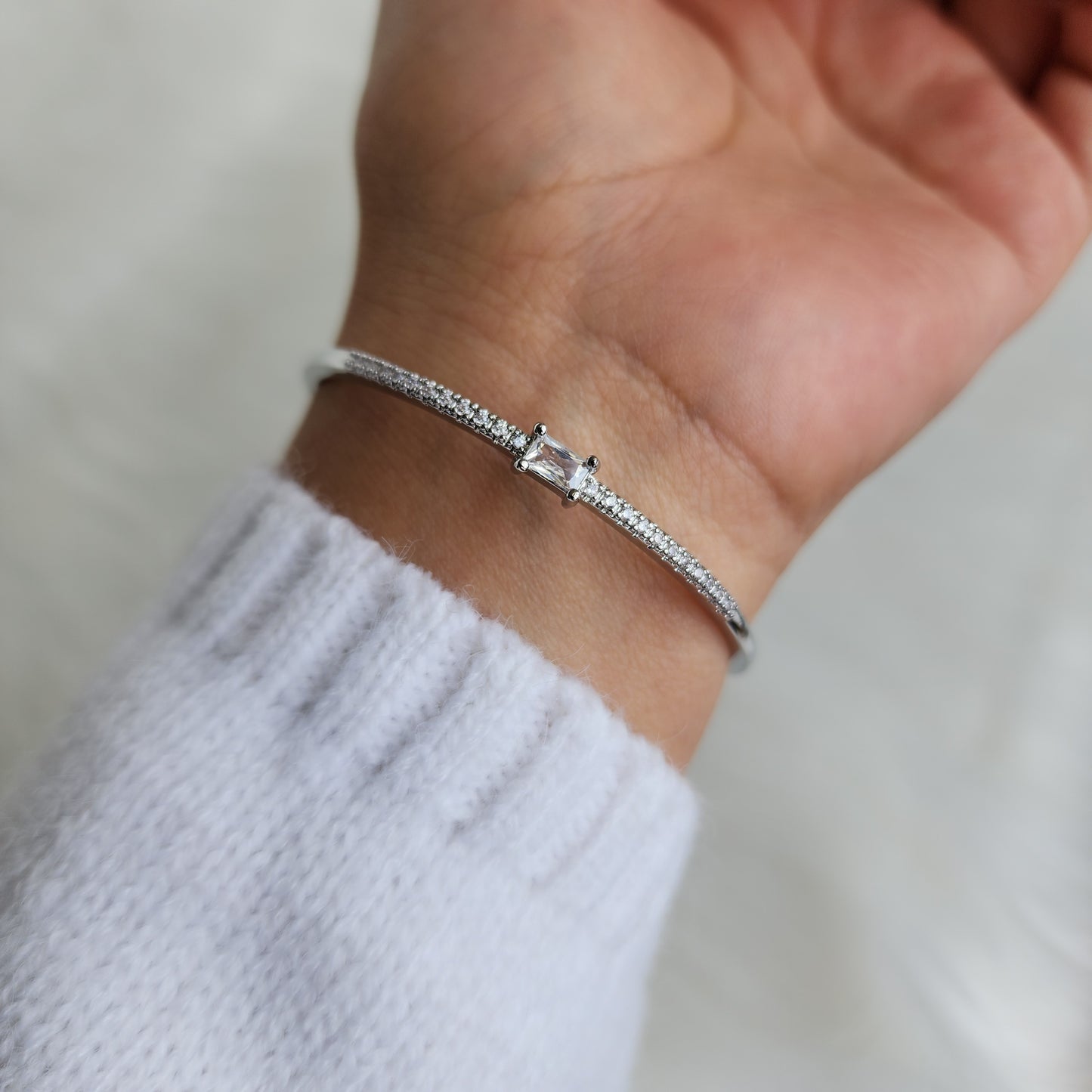 BRAZALETE AURA PLATA