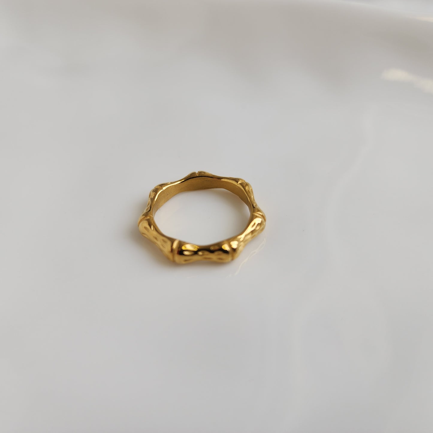 ANILLO BAMBÚ  ORO